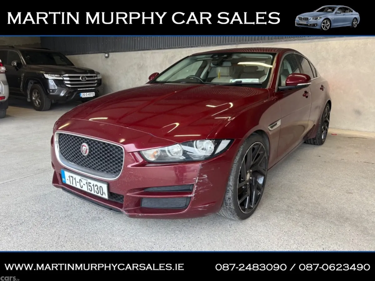 Jaguar XE Saloon, Diesel, 2017, Red