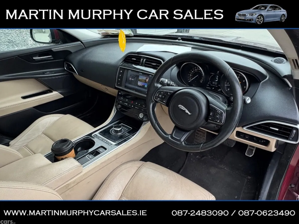 Jaguar XE Saloon, Diesel, 2017, Red