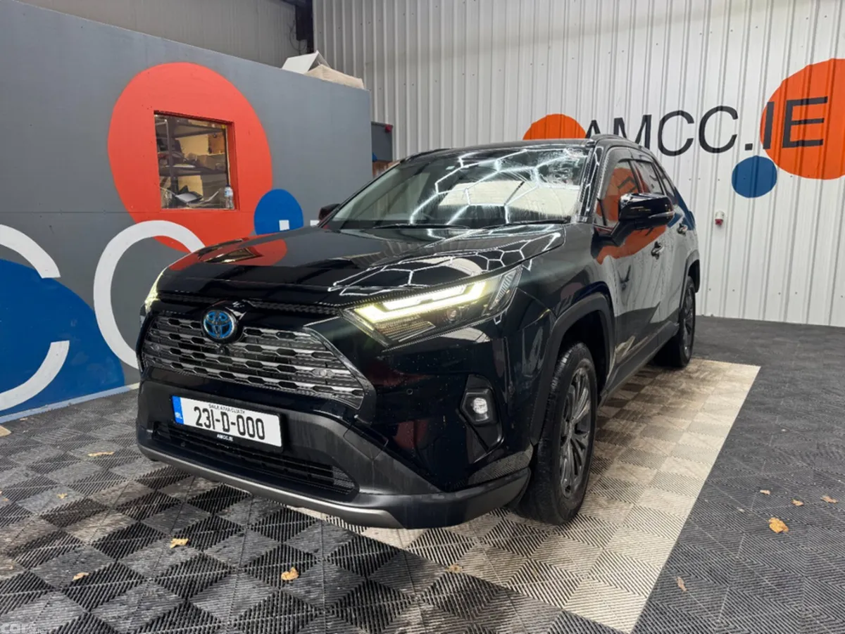 Toyota RAV4 SUV, Petrol Hybrid, 2023, Black