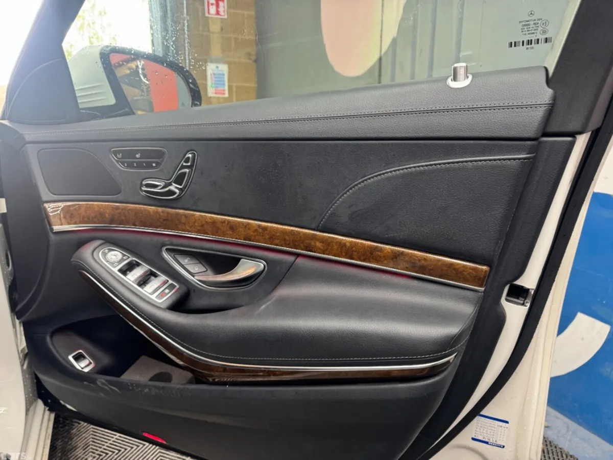 Mercedes-Benz S-Class Saloon, Petrol Hybrid, 2015, White