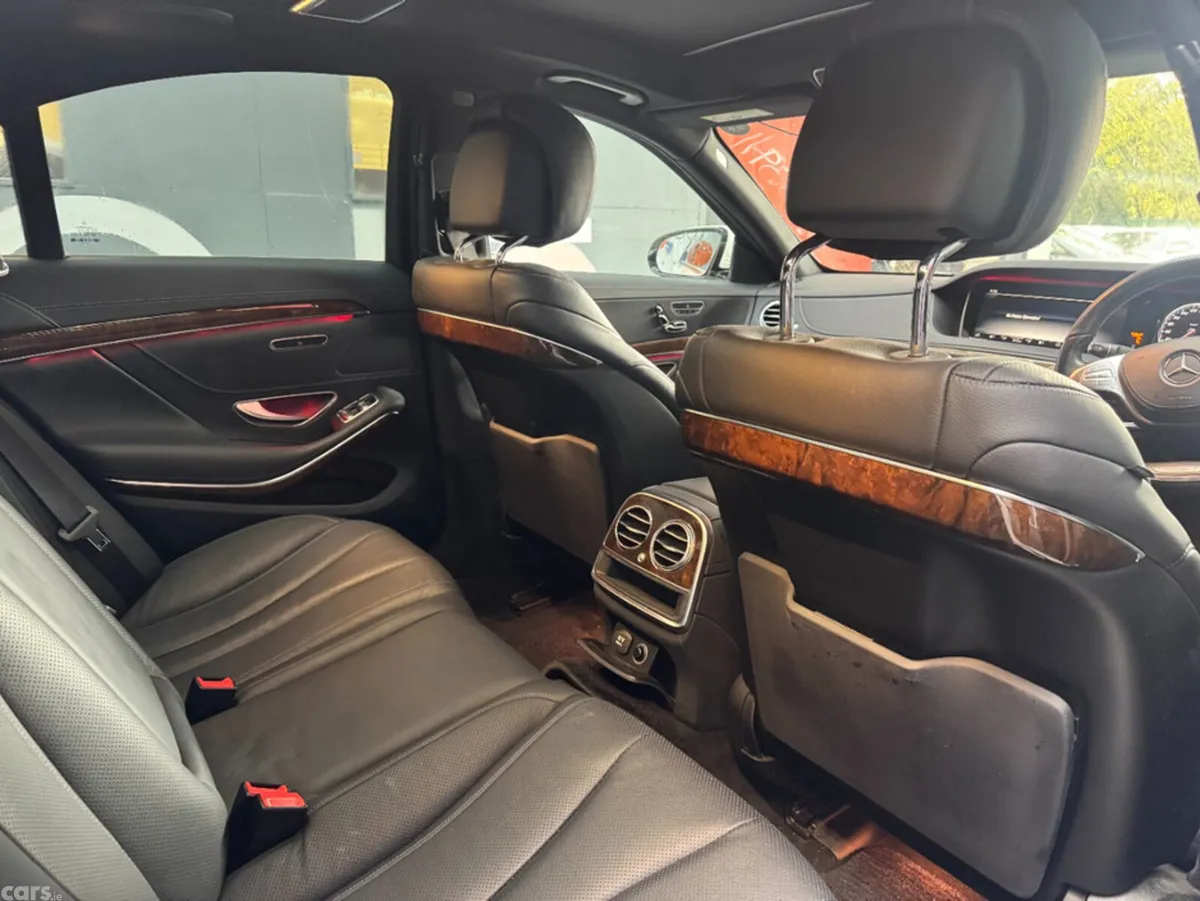 Mercedes-Benz S-Class Saloon, Petrol Hybrid, 2015, White