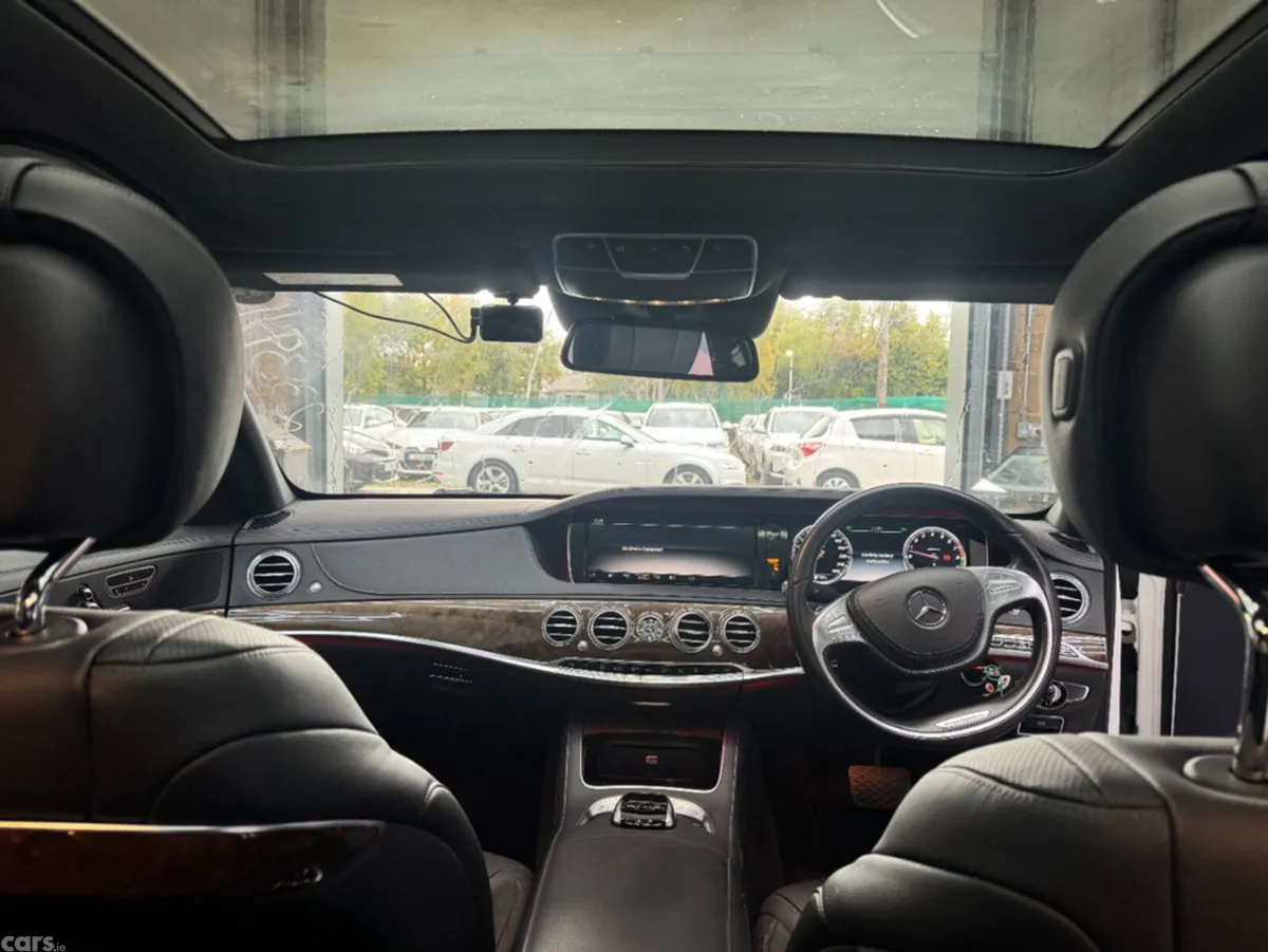 Mercedes-Benz S-Class Saloon, Petrol Hybrid, 2015, White
