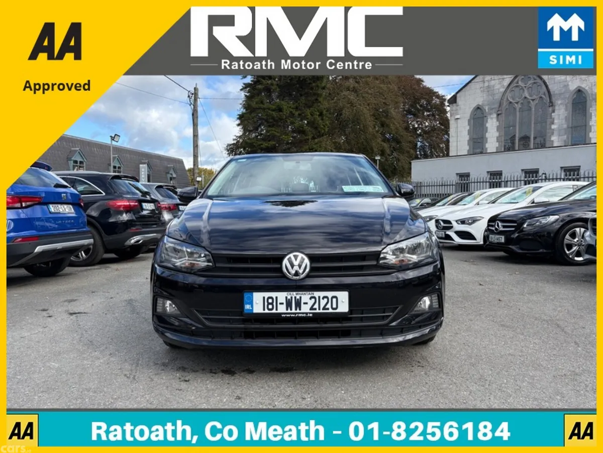 Volkswagen Polo Hatchback, Petrol, 2018, Black