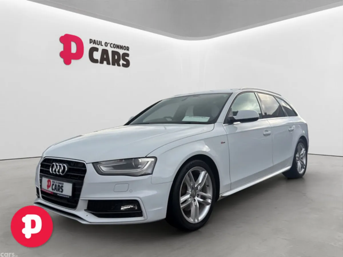 Audi A4 Estate, Petrol, 2015, White