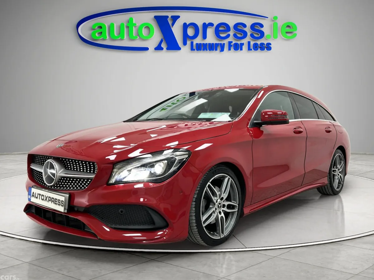 Mercedes-Benz CLA Estate, Petrol, 2018, Red