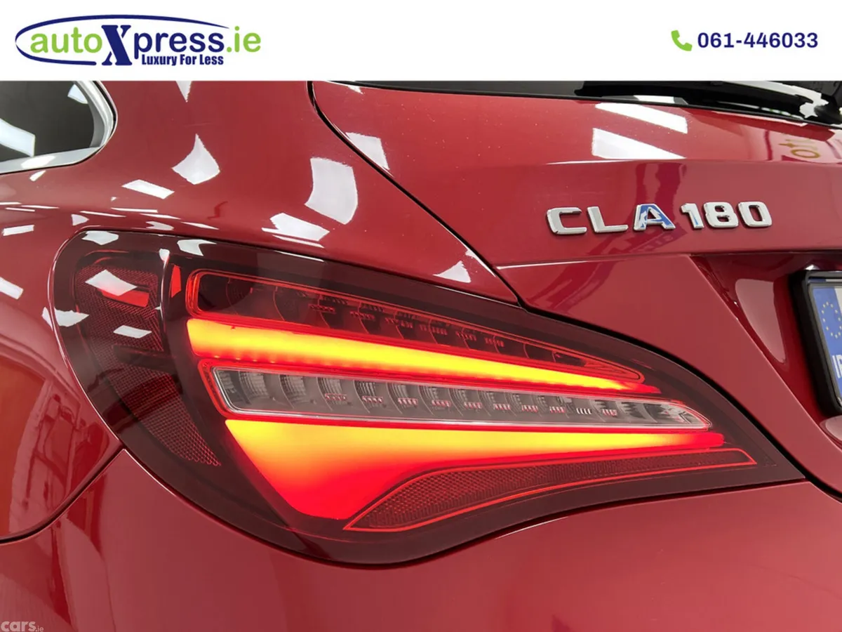 Mercedes-Benz CLA Estate, Petrol, 2018, Red