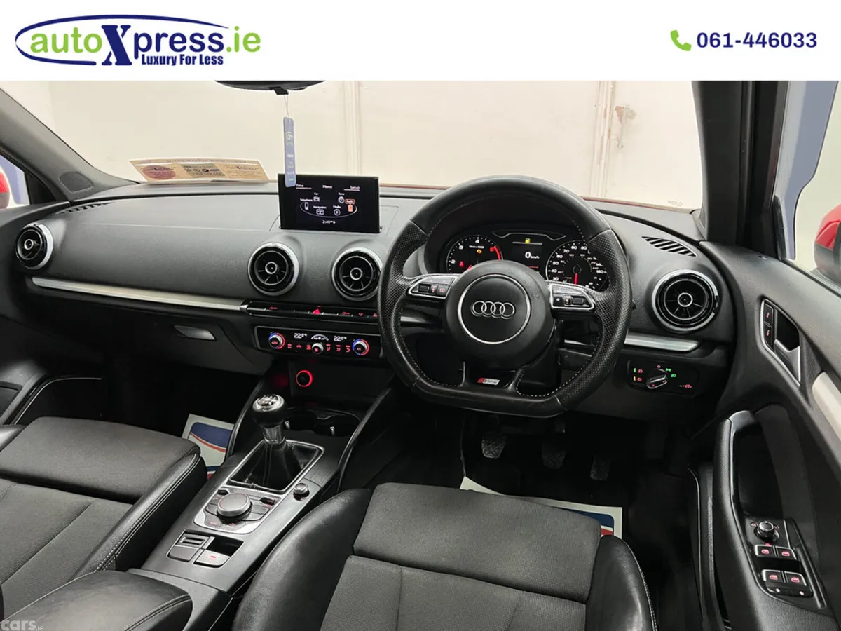 Audi A3 Saloon, Diesel, 2014, Red