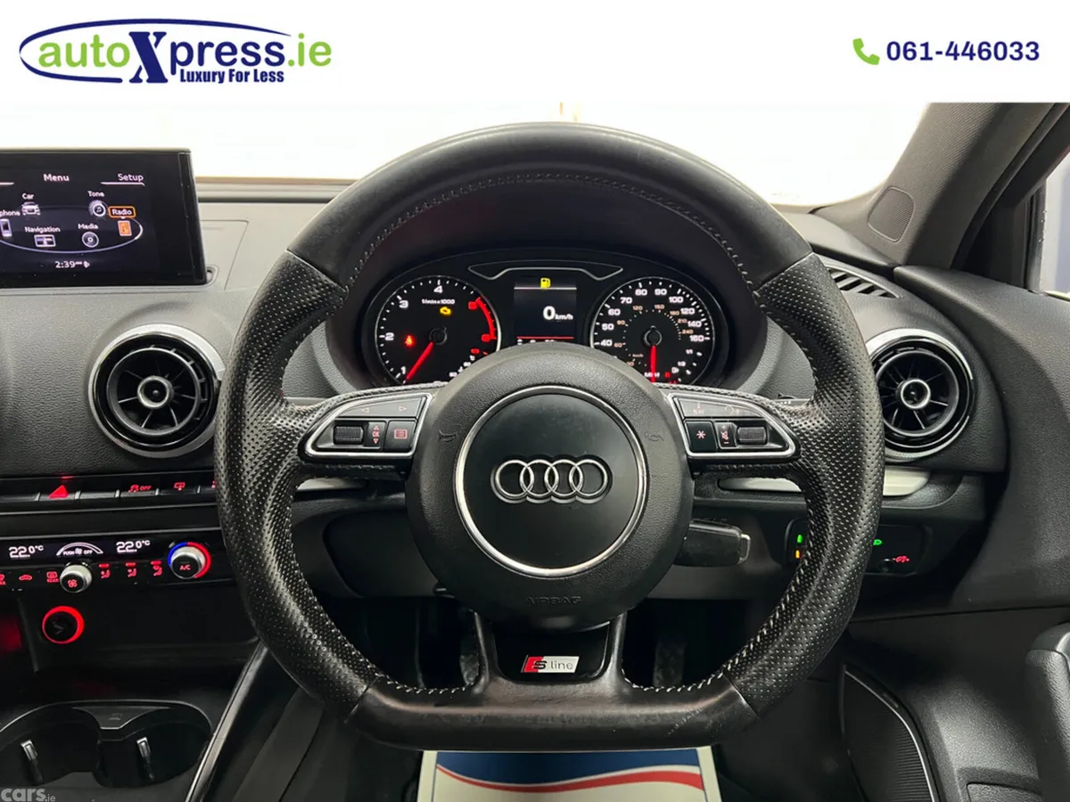 Audi A3 Saloon, Diesel, 2014, Red