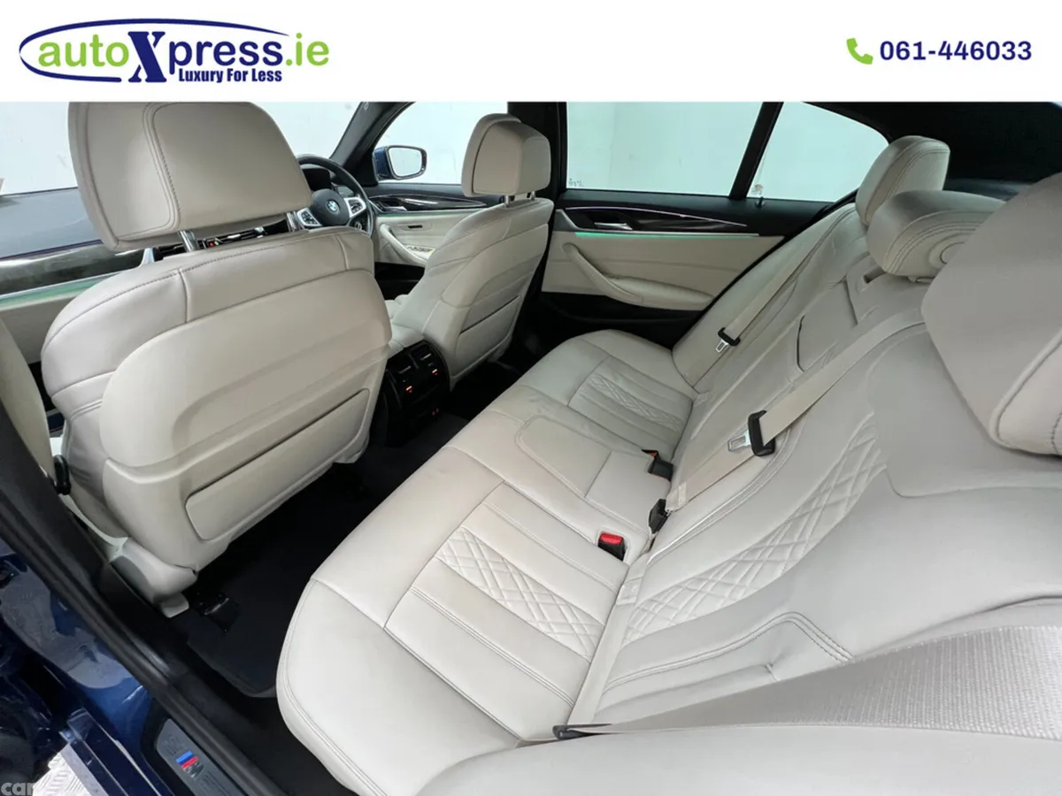 BMW 5-Series Saloon, Petrol Plug-in Hybrid, 2020, Blue