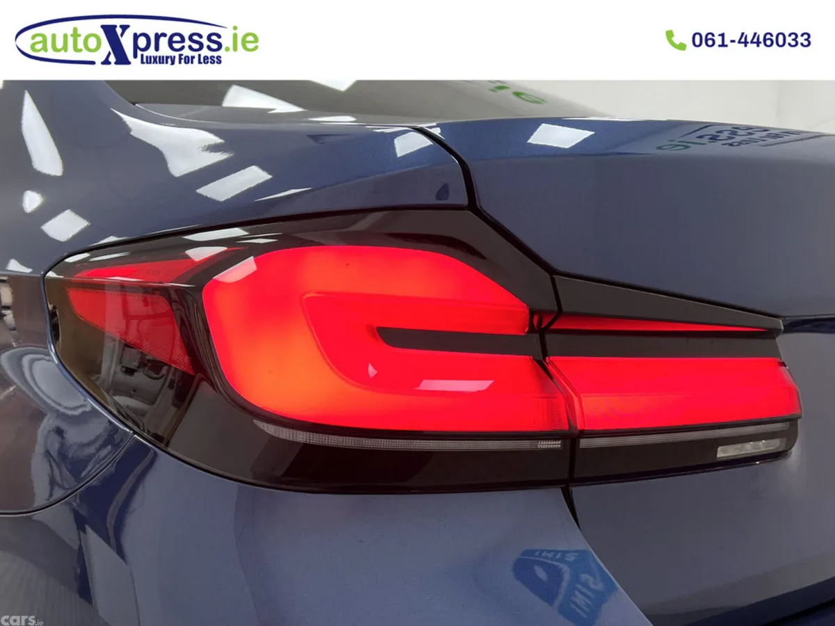 BMW 5-Series Saloon, Petrol Plug-in Hybrid, 2020, Blue