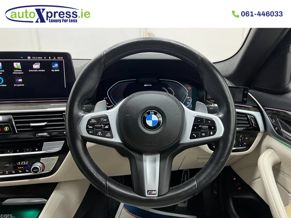 BMW 5-Series Saloon, Petrol Plug-in Hybrid, 2020, Blue