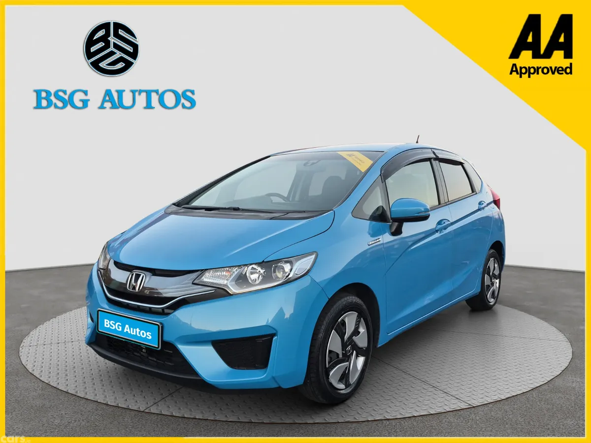 Honda Fit Hatchback, Petrol Hybrid, 2015, Blue