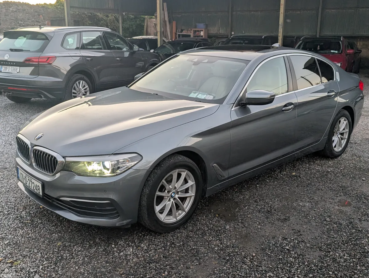 BMW 5-Series Saloon, Diesel, 2017, Grey