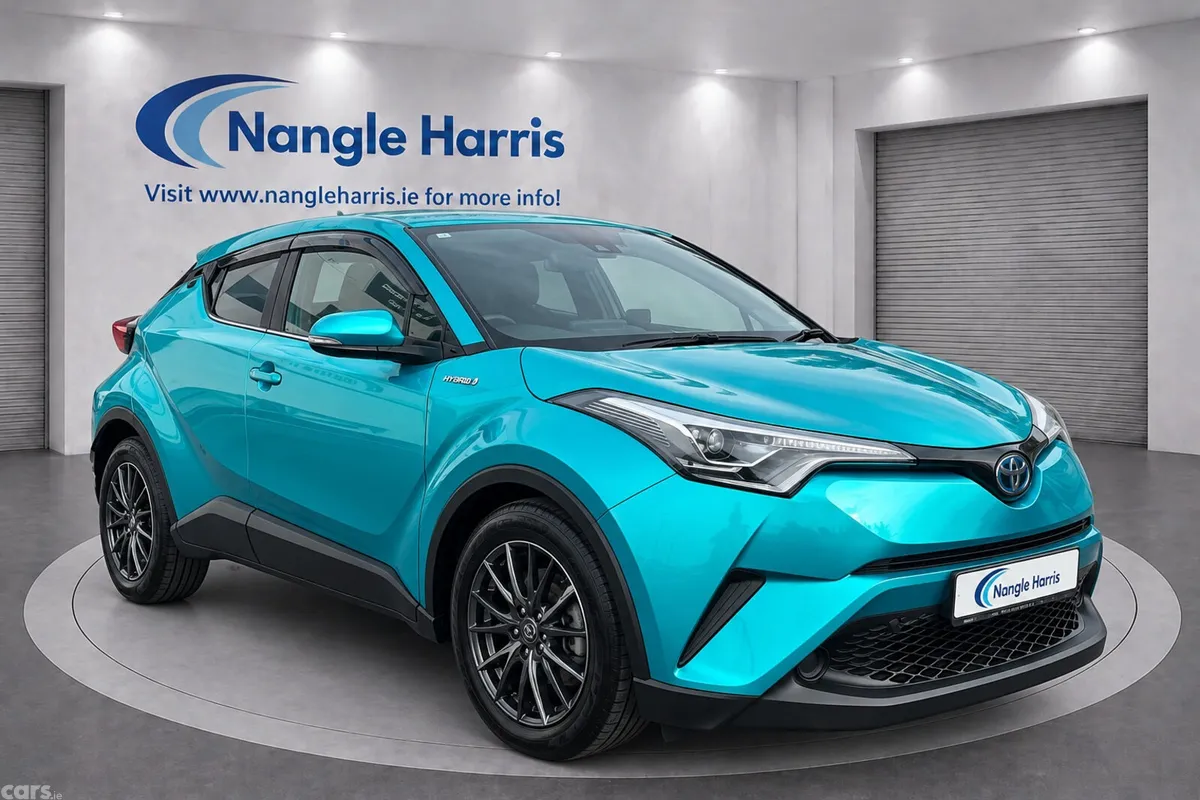 Toyota C-HR SUV, Petrol Hybrid, 2019, Green