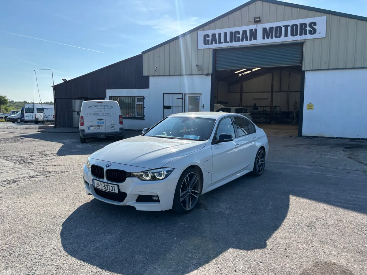 BMW 3-Series Saloon, Petrol Plug-in Hybrid, 2018, White