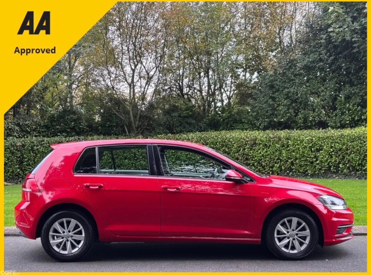 Volkswagen Golf Hatchback, Petrol, 2019, Red
