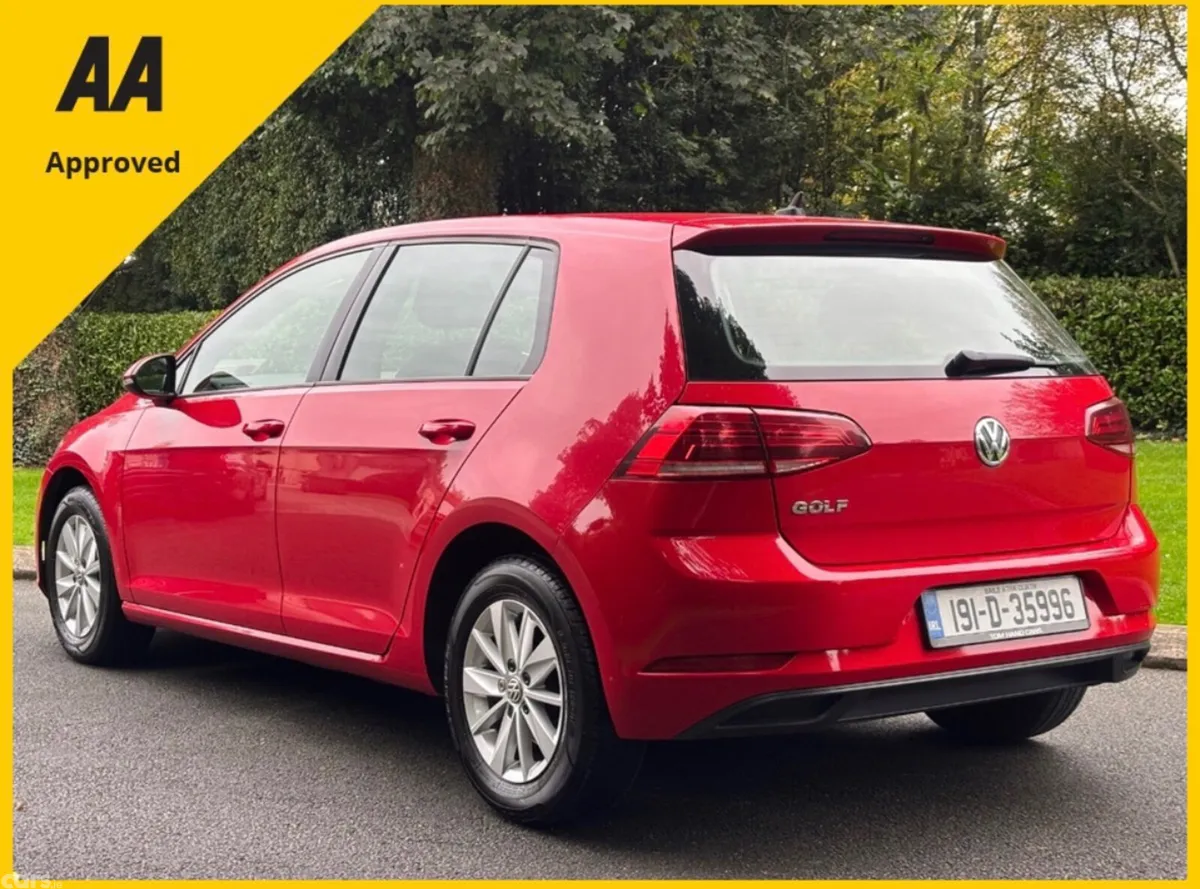 Volkswagen Golf Hatchback, Petrol, 2019, Red