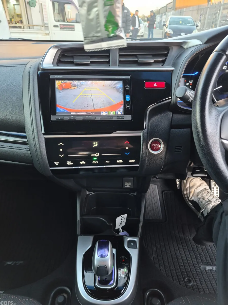 Honda Fit Hatchback, Petrol Hybrid, 2016, Red