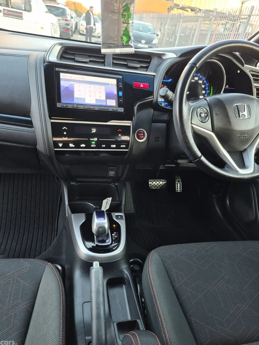 Honda Fit Hatchback, Petrol Hybrid, 2016, Red