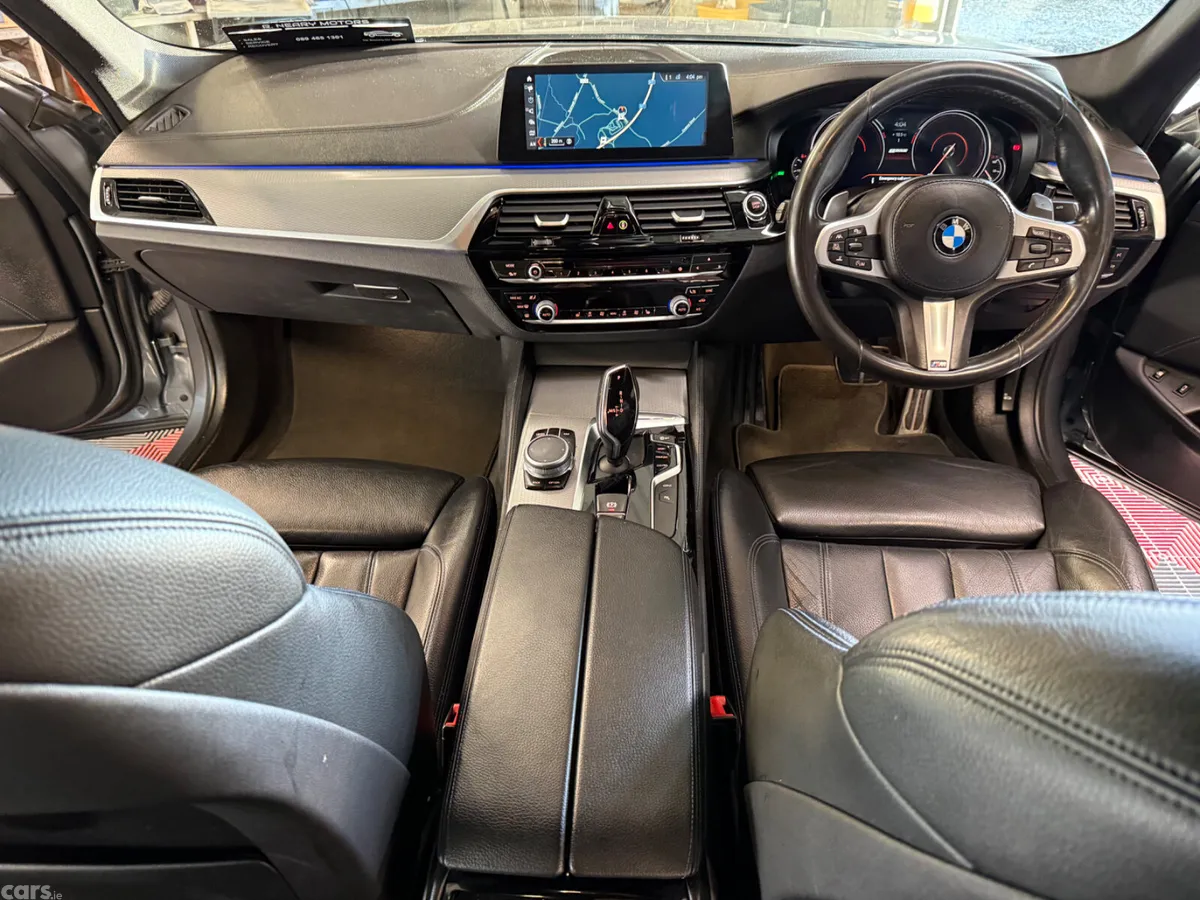 BMW 5-Series Saloon, Petrol Plug-in Hybrid, 2018, Grey