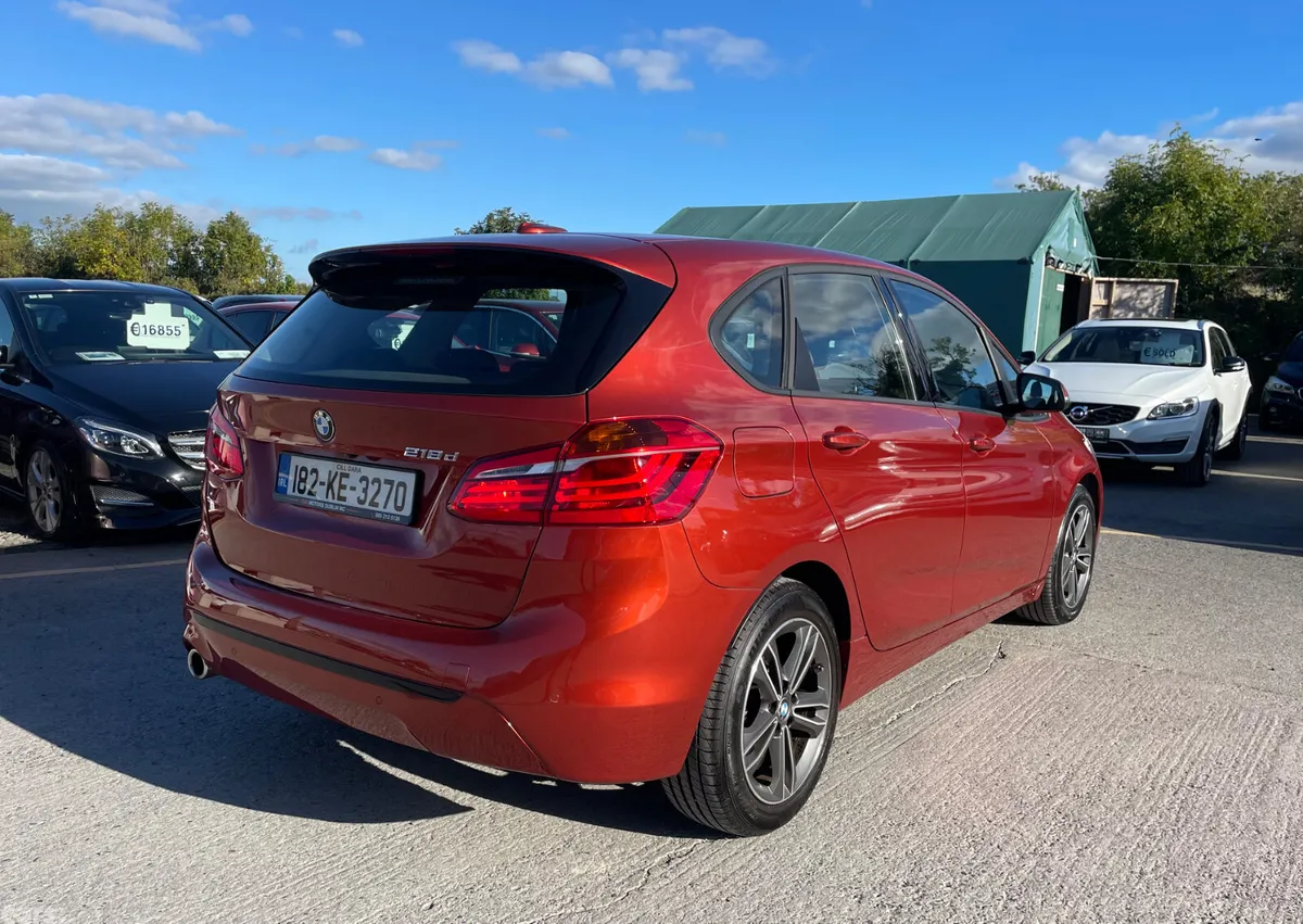 BMW 2-Series Hatchback, Diesel, 2018, Orange