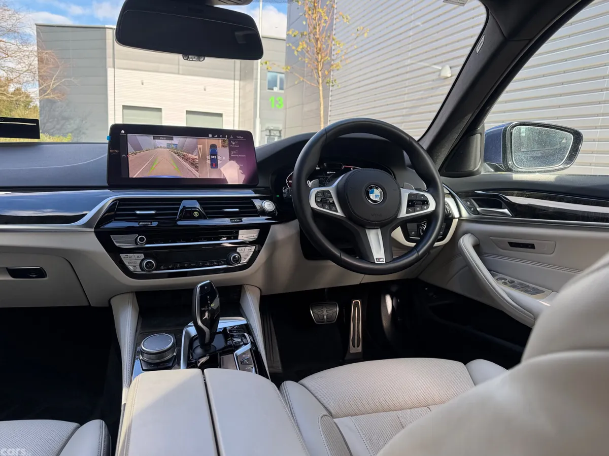 BMW 5-Series Saloon, Petrol Plug-in Hybrid, 2021, Blue
