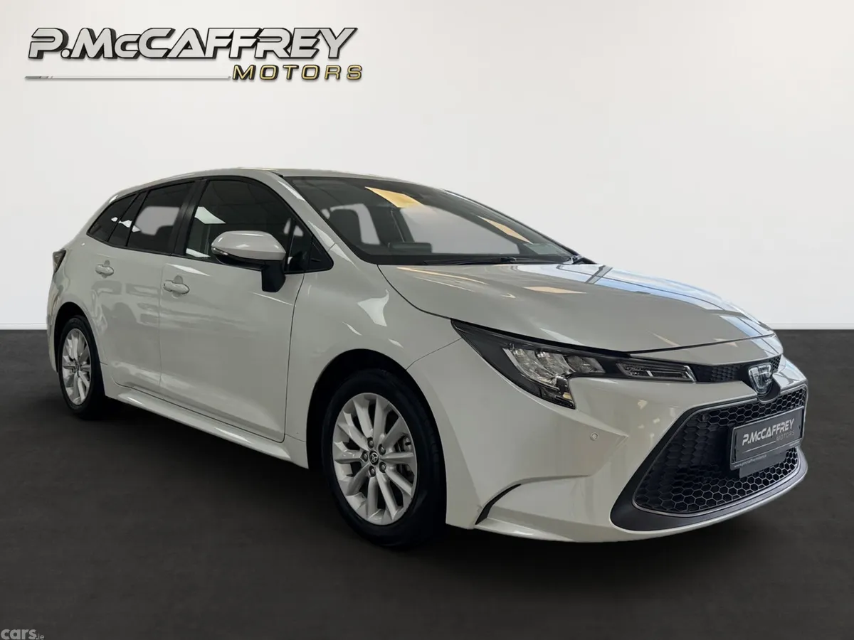 Toyota Corolla Estate, Petrol Hybrid, 2022, White
