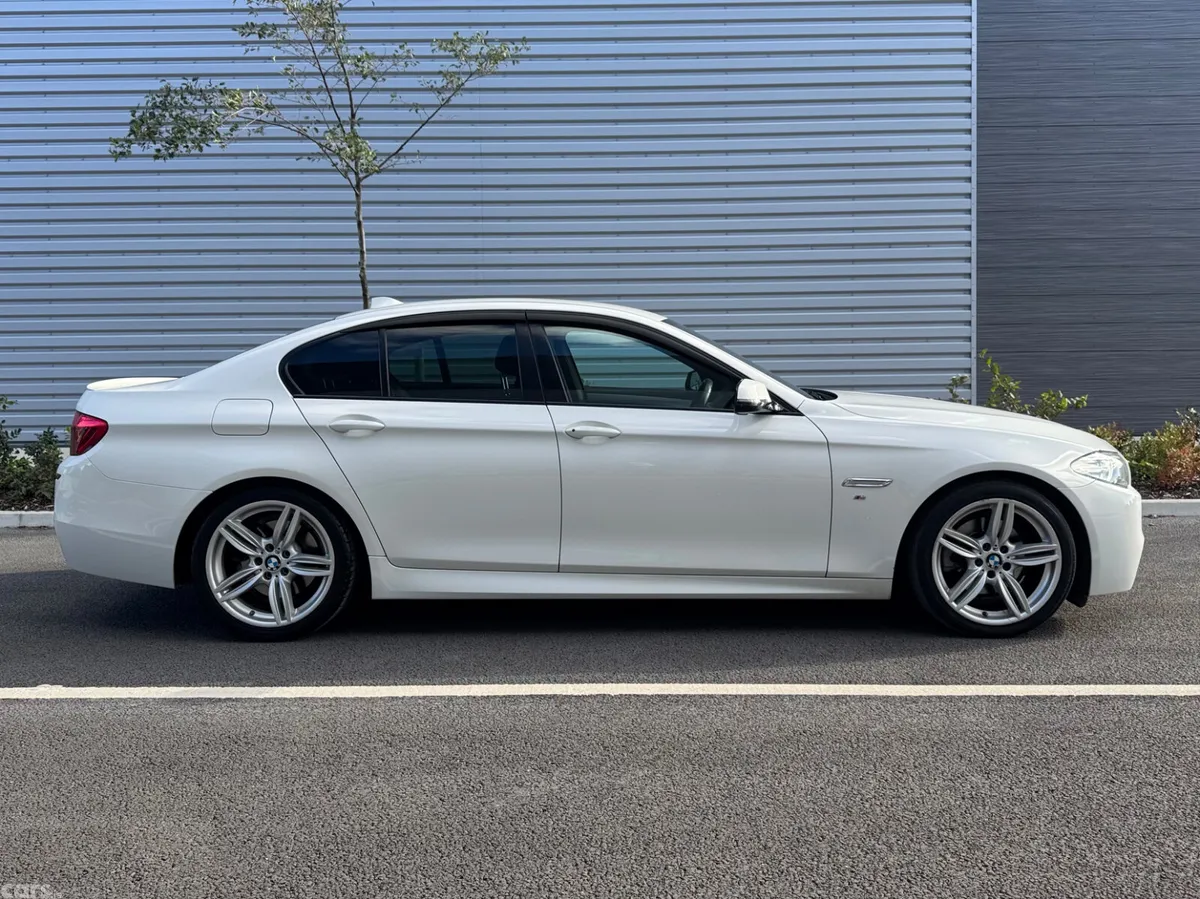 BMW 5-Series Saloon, Diesel, 2014, White