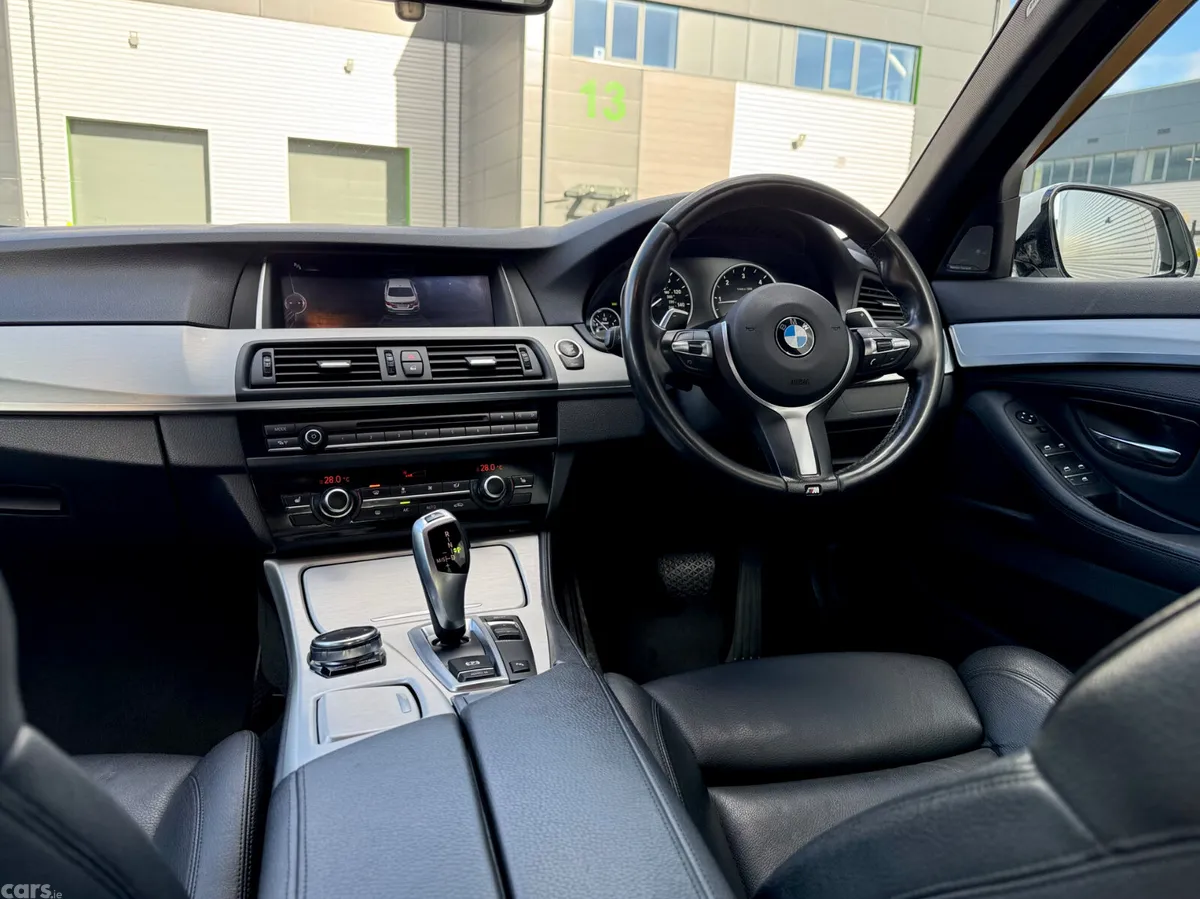 BMW 5-Series Saloon, Diesel, 2014, White