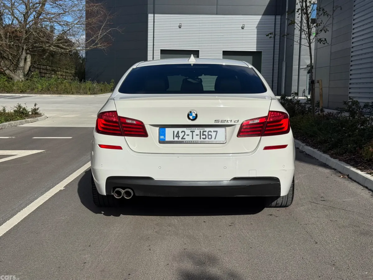 BMW 5-Series Saloon, Diesel, 2014, White
