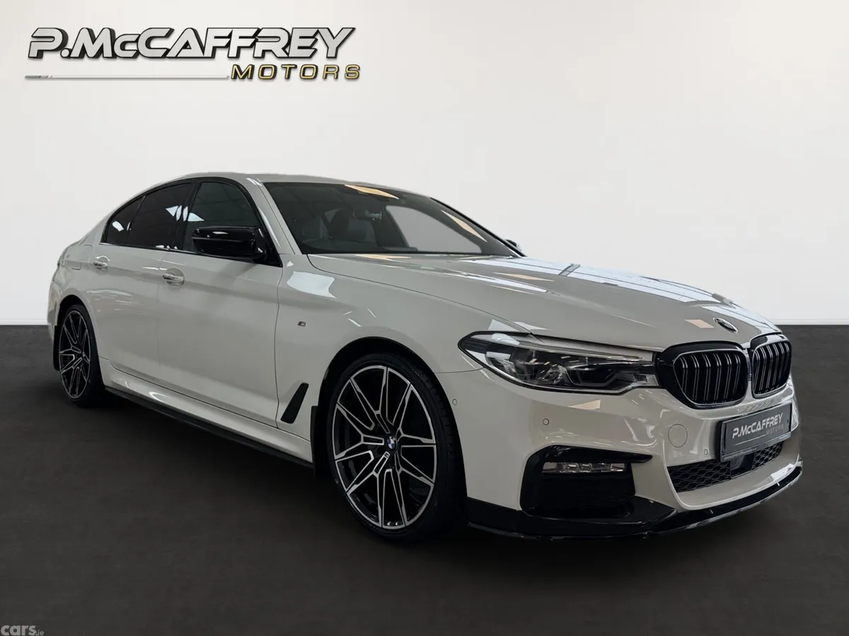 BMW 5-Series Saloon, Diesel, 2018, White
