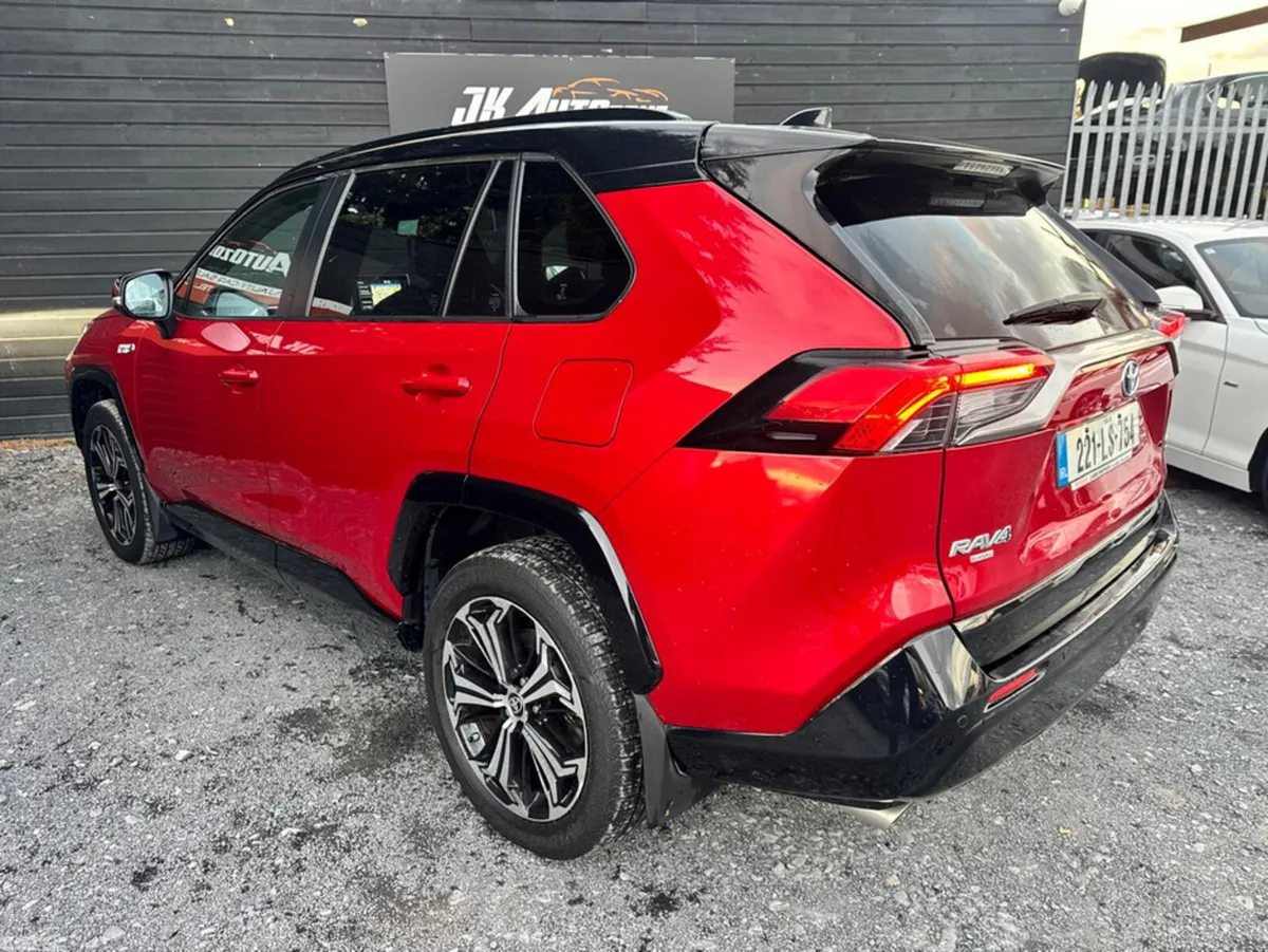 Toyota RAV4 SUV, Petrol Plug-in Hybrid, 2022, Red