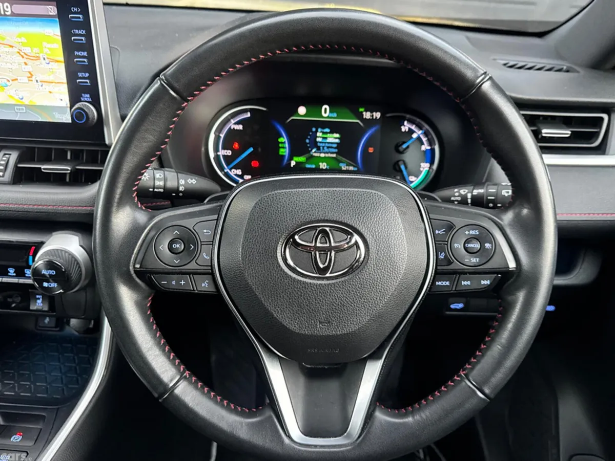 Toyota RAV4 SUV, Petrol Plug-in Hybrid, 2022, Red