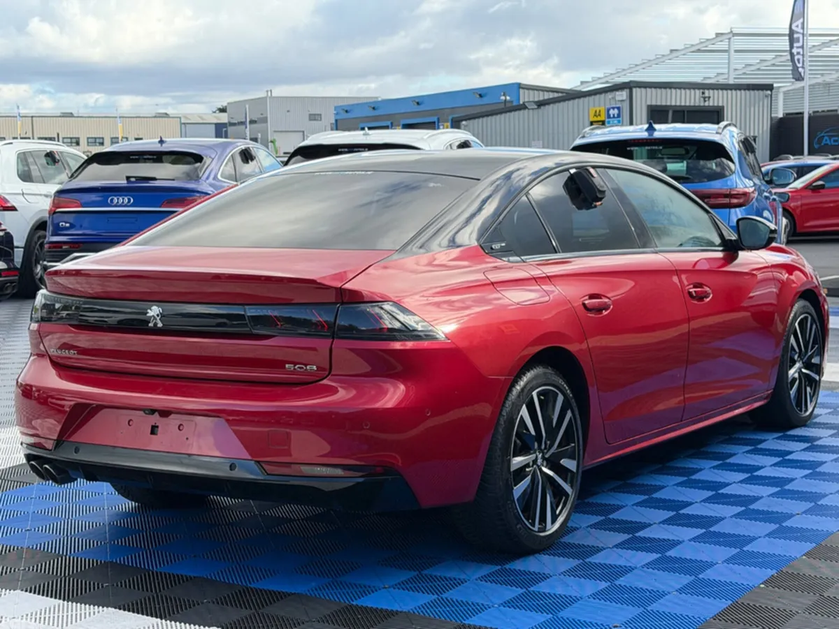 Peugeot 508 Saloon, Diesel, 2019, Red