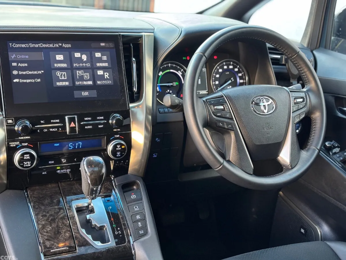 Toyota Alphard MPV, Petrol Hybrid, 2023, Black