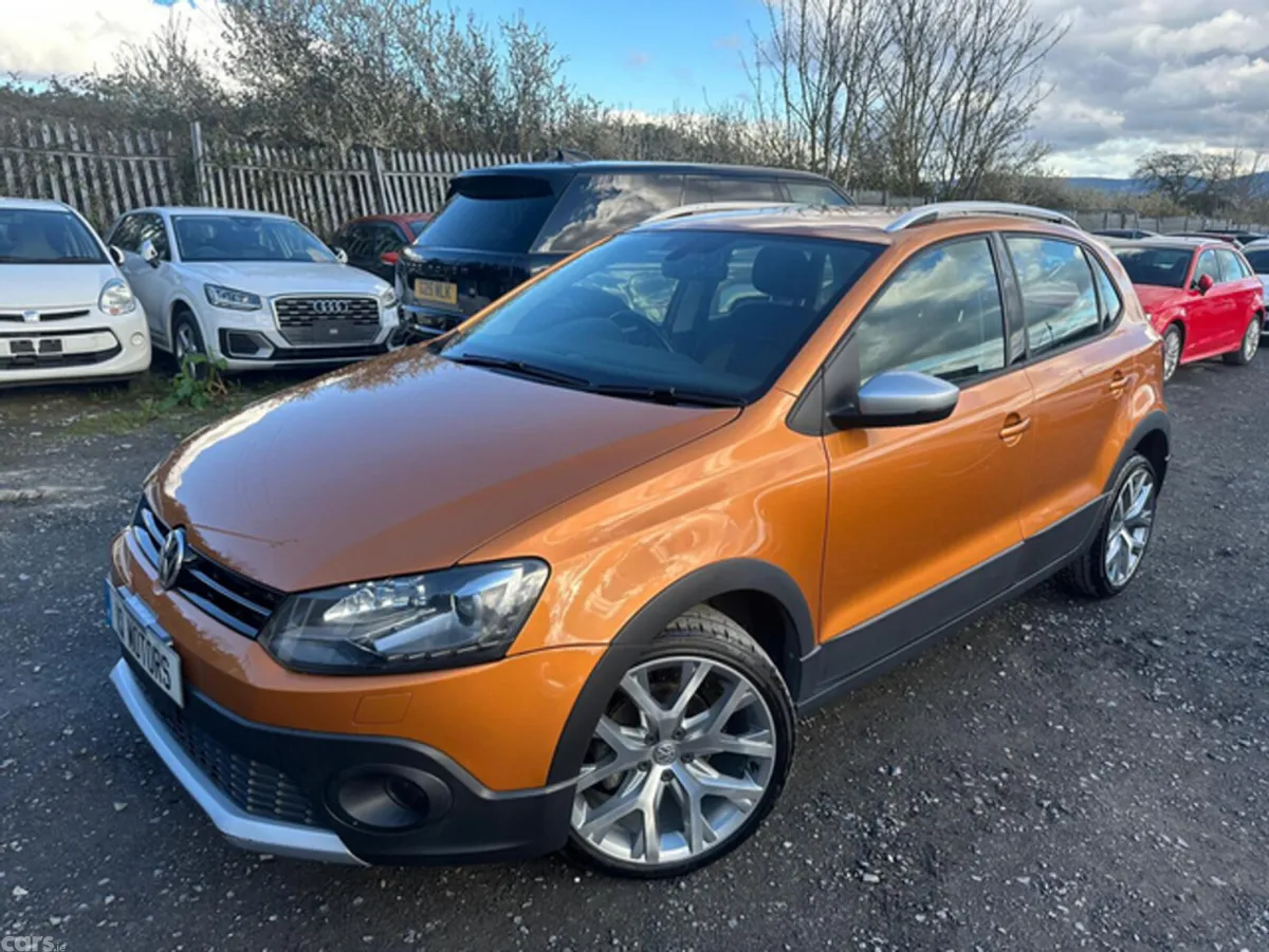 Volkswagen Polo Hatchback, Petrol, 2016, Orange