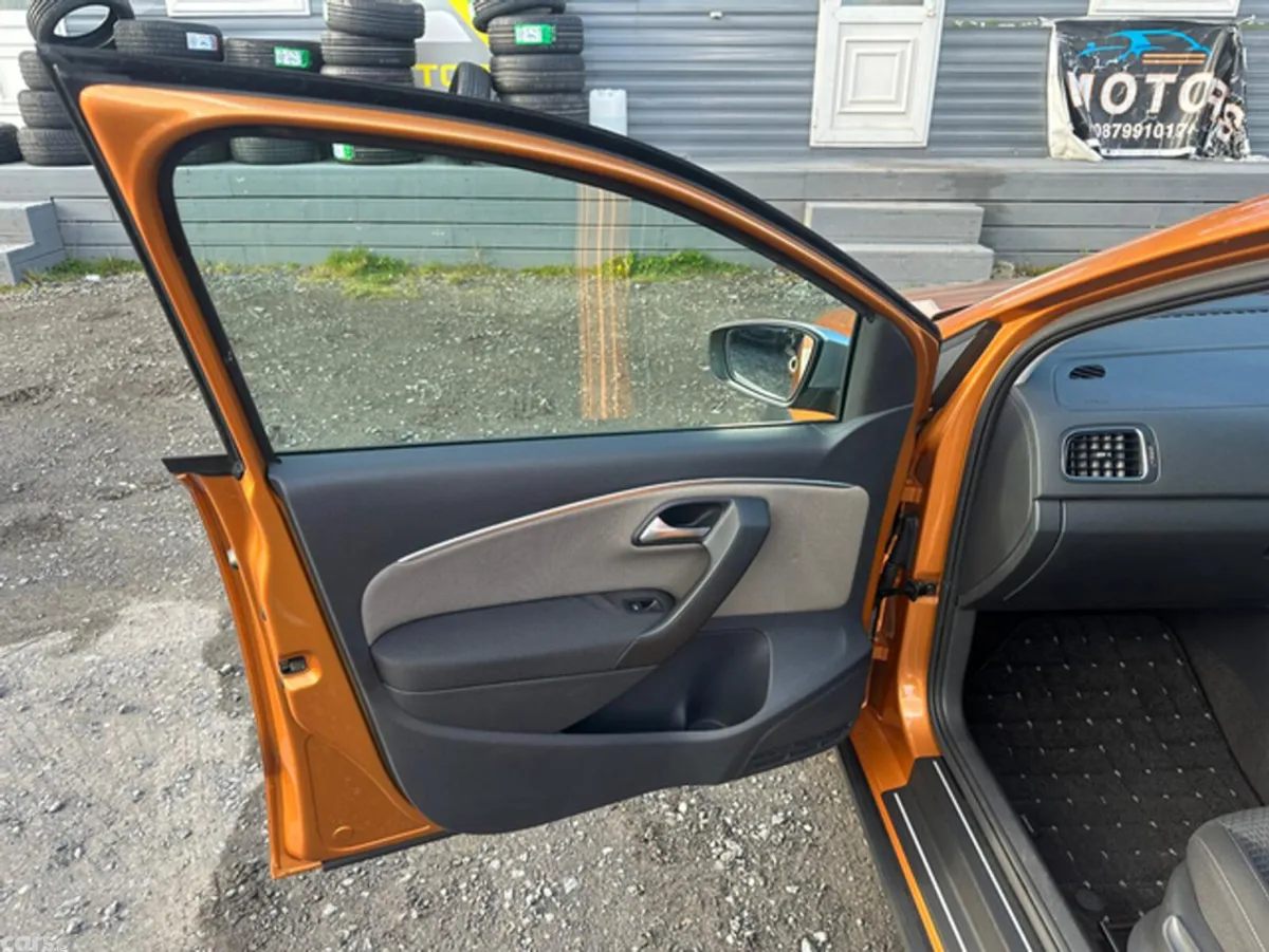 Volkswagen Polo Hatchback, Petrol, 2016, Orange