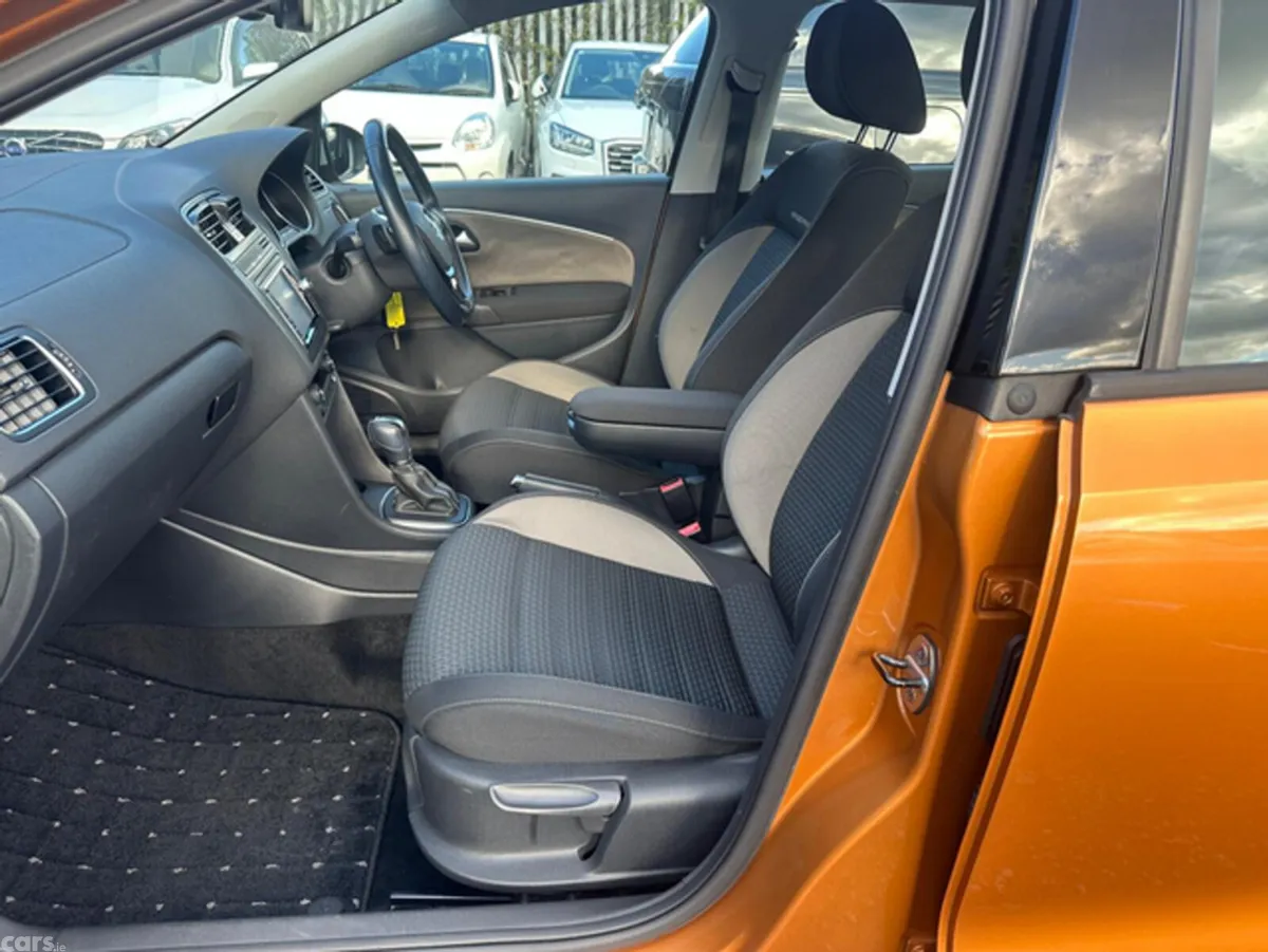 Volkswagen Polo Hatchback, Petrol, 2016, Orange