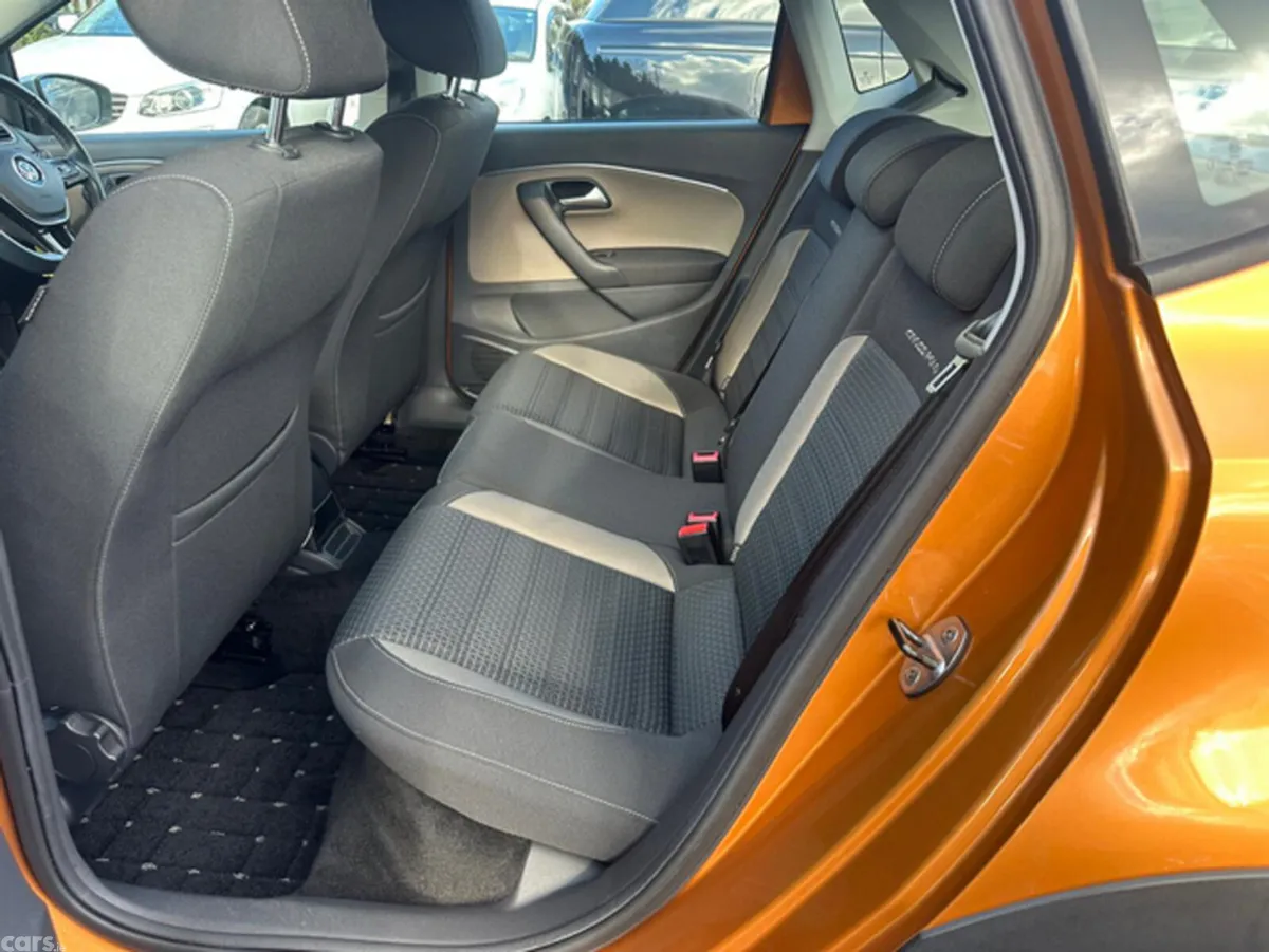 Volkswagen Polo Hatchback, Petrol, 2016, Orange
