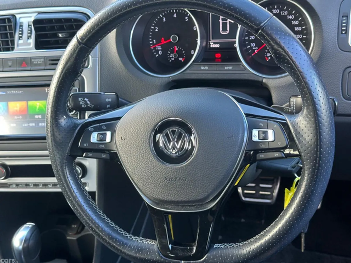 Volkswagen Polo Hatchback, Petrol, 2016, Orange
