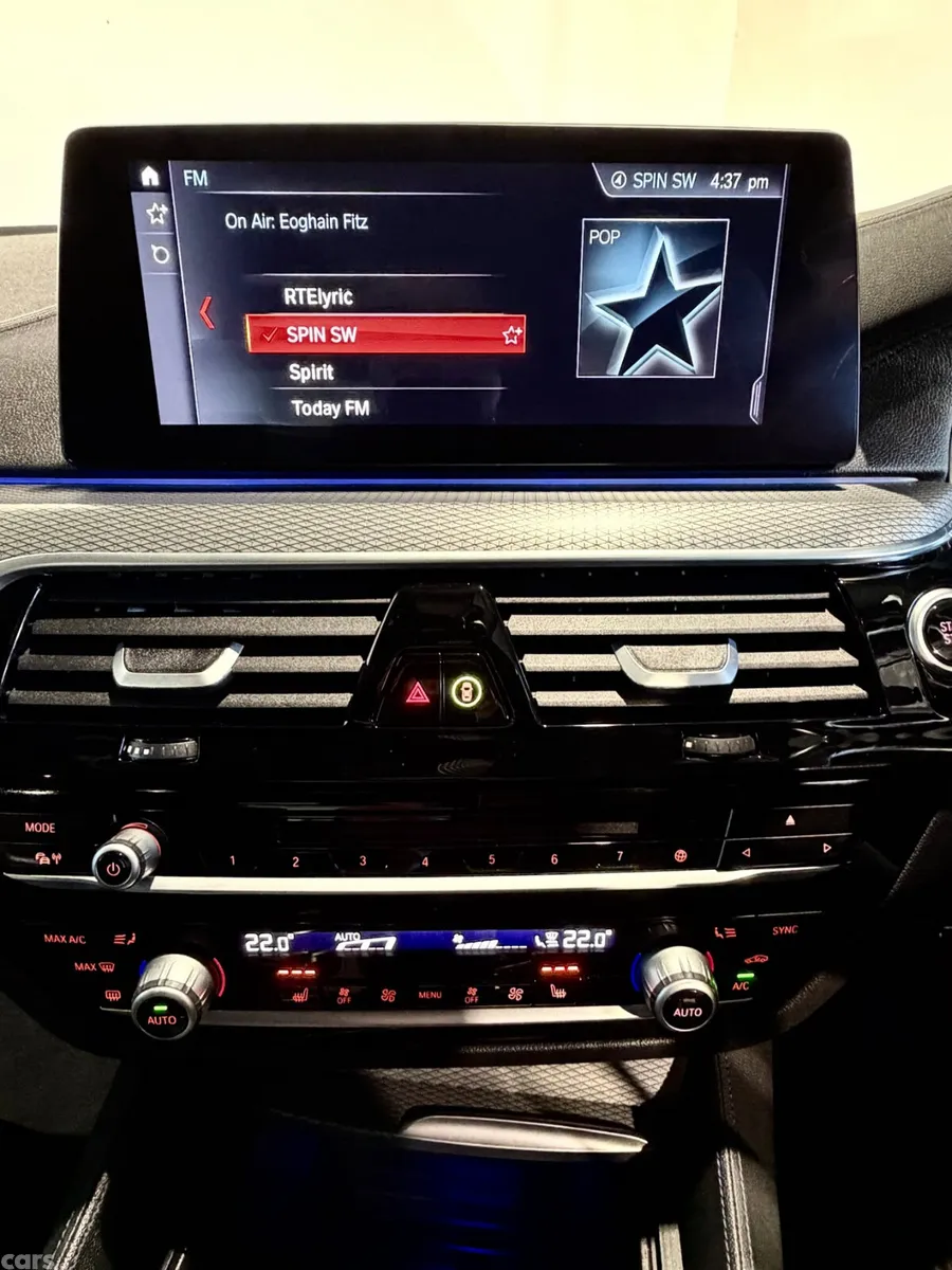 BMW 5-Series Saloon, Petrol Plug-in Hybrid, 2018, Black