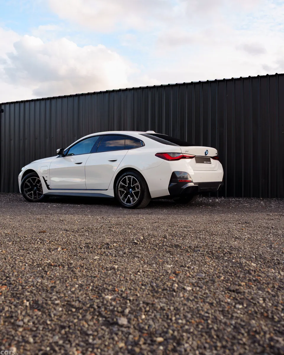 BMW i4 Saloon, Electric, 2023, White