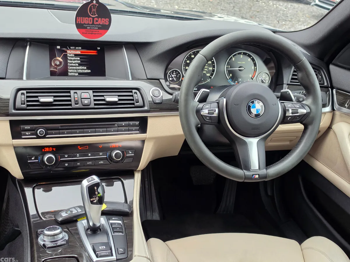 BMW 5-Series Saloon, Diesel, 2016, Grey