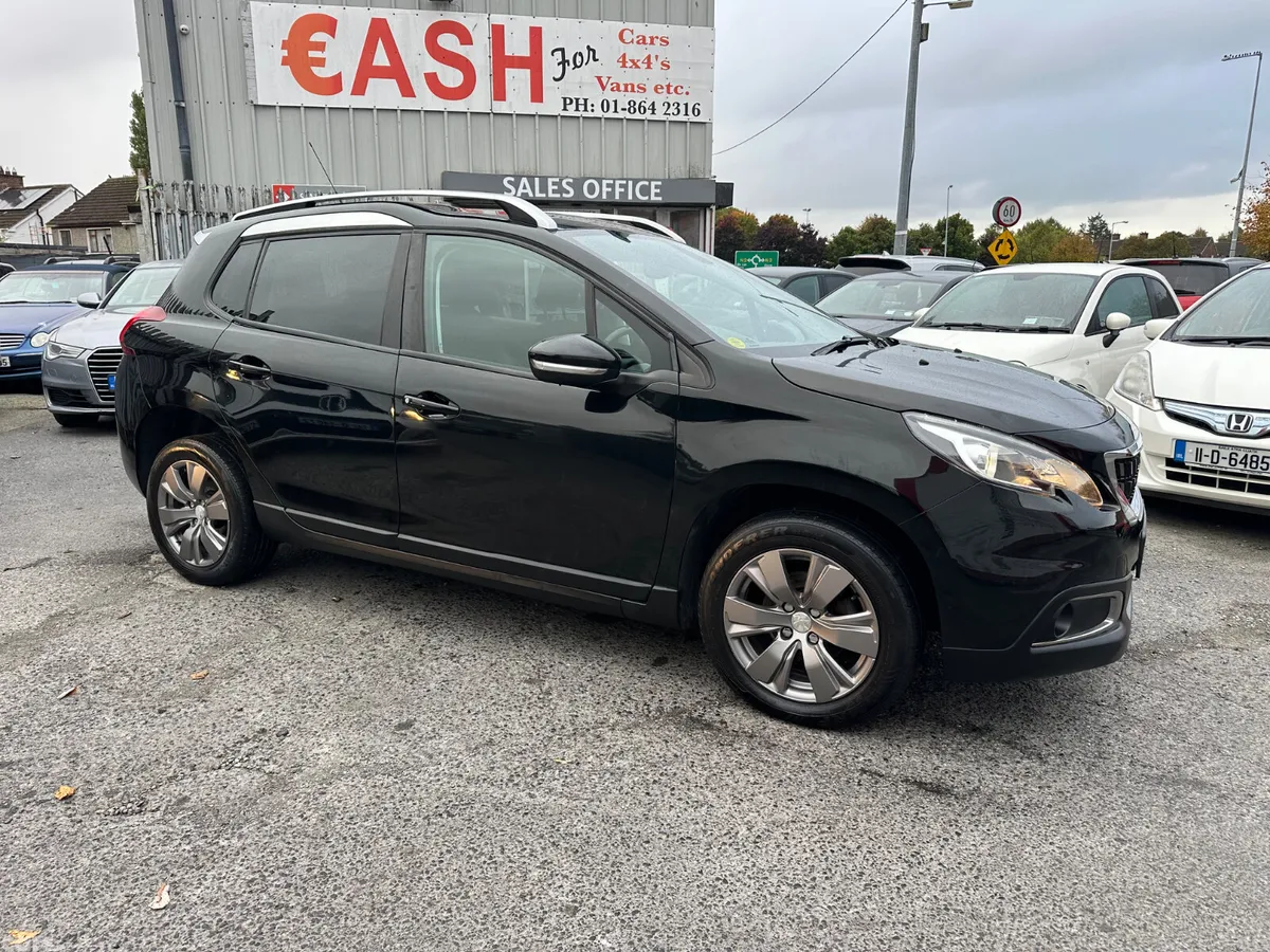Peugeot 2008 Hatchback, Petrol, 2018, Black