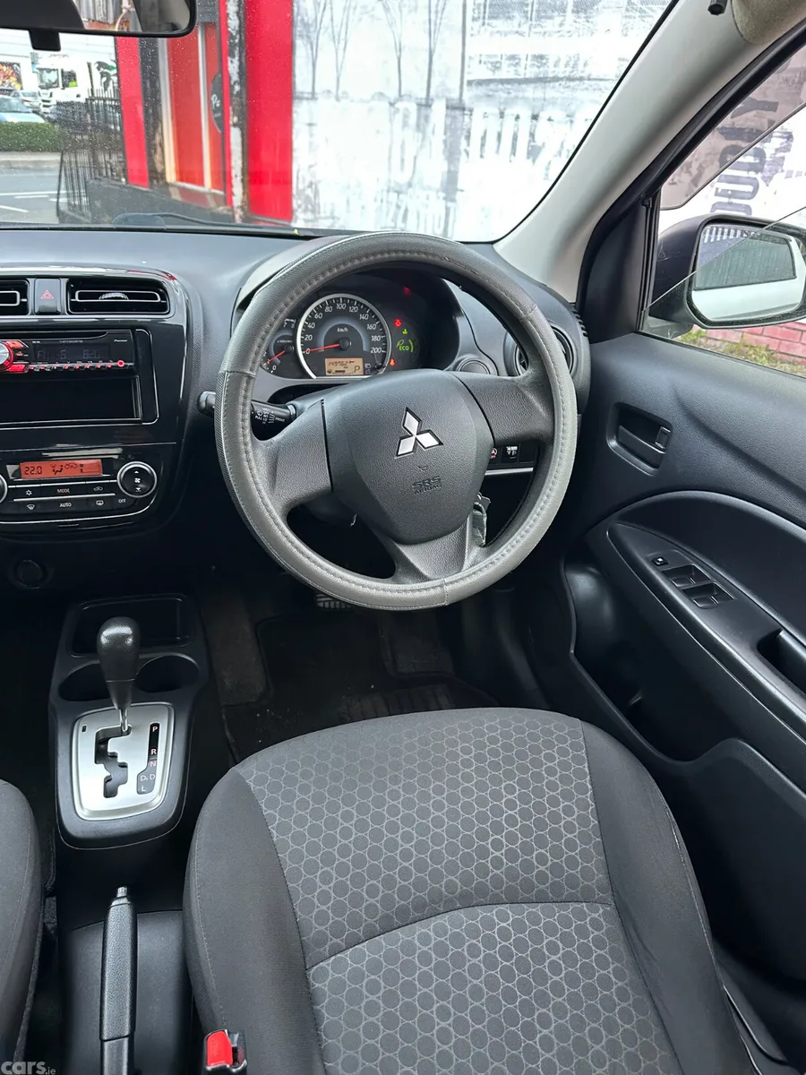 Mitsubishi Mirage Hatchback, Petrol, 2014, Silver