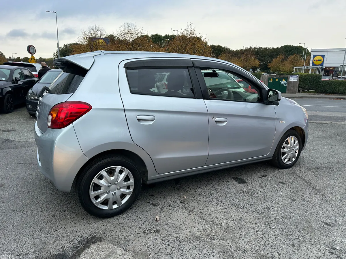Mitsubishi Mirage Hatchback, Petrol, 2014, Silver