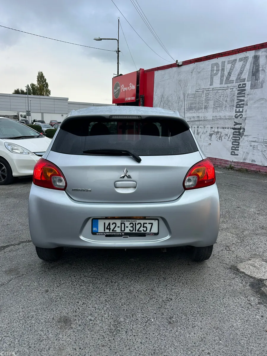 Mitsubishi Mirage Hatchback, Petrol, 2014, Silver
