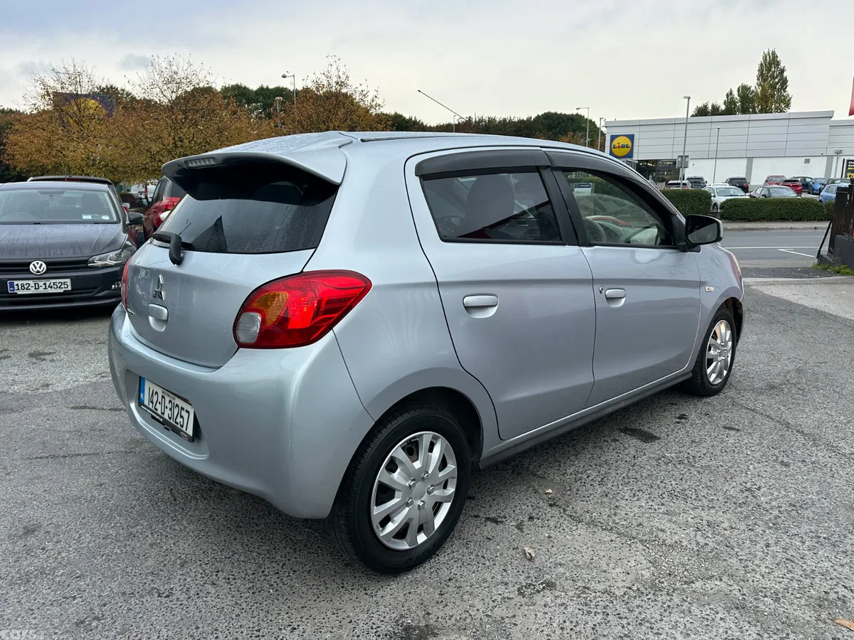 Mitsubishi Mirage Hatchback, Petrol, 2014, Silver