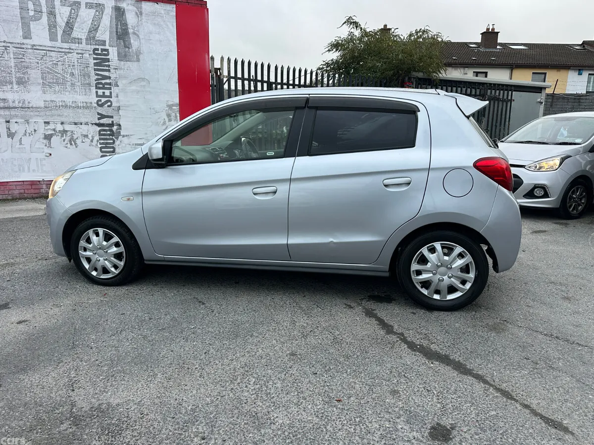 Mitsubishi Mirage Hatchback, Petrol, 2014, Silver