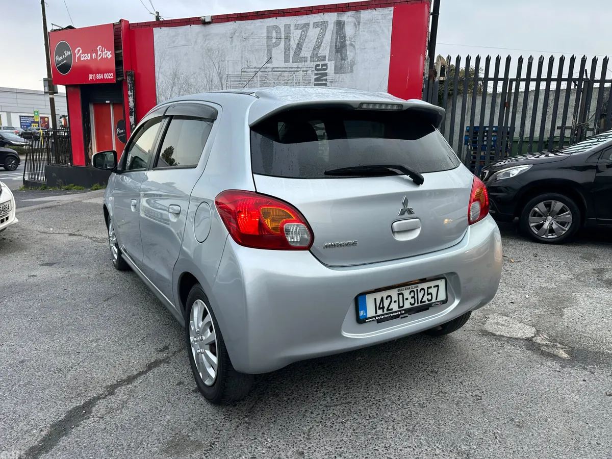 Mitsubishi Mirage Hatchback, Petrol, 2014, Silver